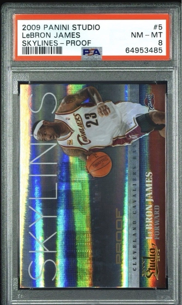 Lebron James 2009-10 Panini Studio Skylines Proof /199 RARE SSP #5