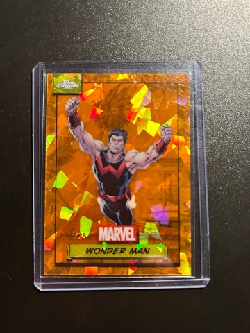 Wonder Man 2024 Topps Chrome Sapphire Orange /25