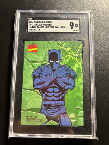 Black Panther 2024 Marvel Unicorn Green Parallel /10