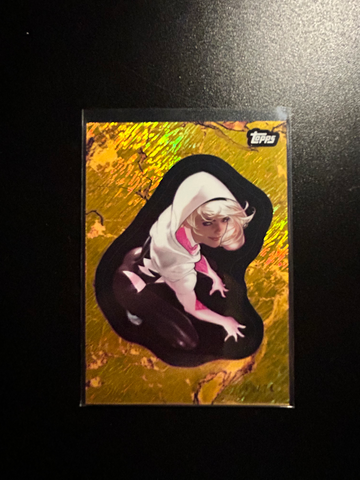 Ghost Spider Gold /24 Topps Chrome Super Heroes 2025