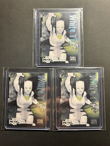 White Tiger 2021 Upper Deck Spider-Man Metal  Z-Force Rave Lot /25, /62, /100