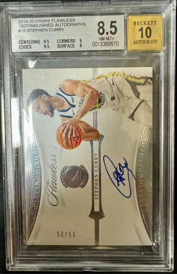 Stephen Curry 2019-20 Flawless Auto /25