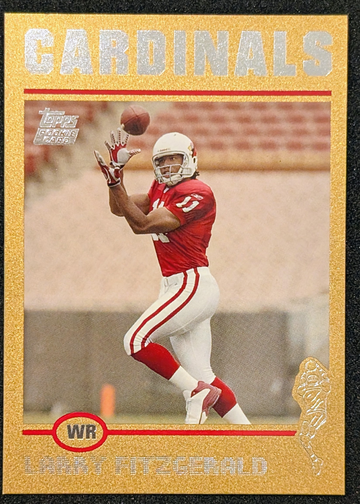 2004 Topps Larry Fitzgerald #360 GOLD SP #/499 Rookie Card
