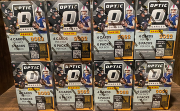 8x 2022 Panini Donruss Optic Football Fanatics Exclusives Blaster Box