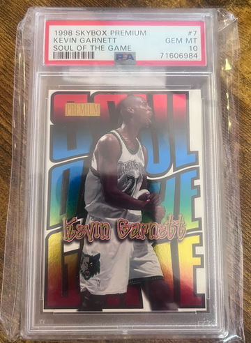 1998 Skybox Premium Kevin Garnett Soul of the Game PSA 10