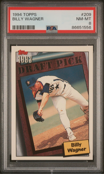 1994 Topps Billy Wagner PSA 8