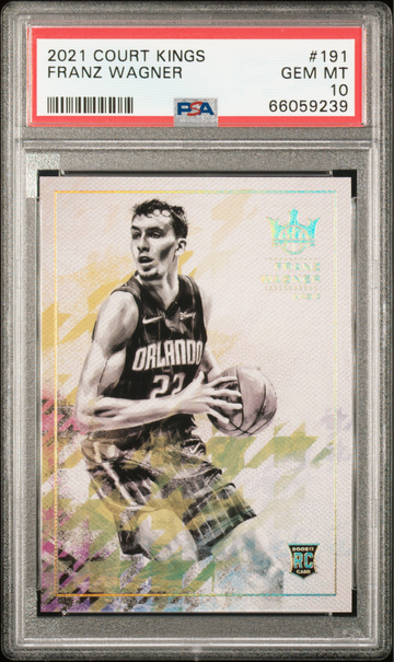 2021 Court Kings Franz Wagner Level IV #191 PSA 10