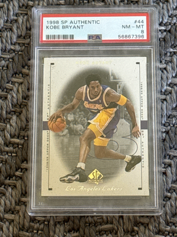 1998 SP AUTHENTIC #44 KOBE BRYANT