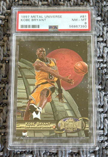 1997 METAL UNIVERSE #81 KOBE BRYANT