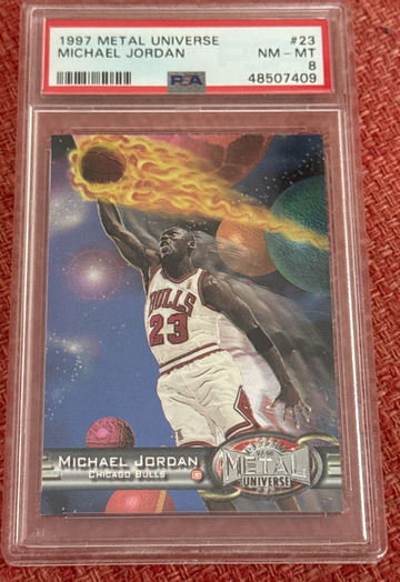 1997 METAL UNIVERSE MICHAEL JORDAN
