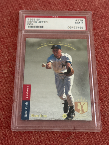 1993 SP DEREK JETER FOIL PSA 7