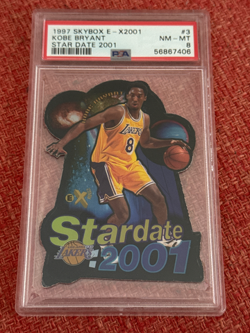 1997 SKYBOX E - X2001 KOBE BRYANT STAR DATE 2001