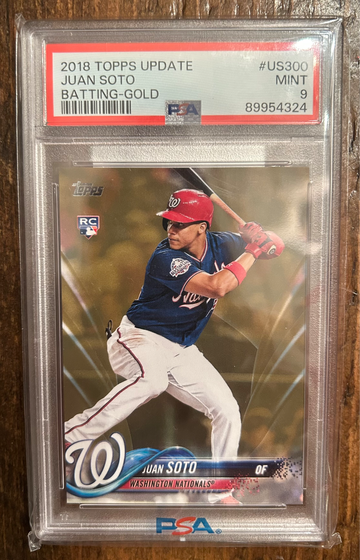 2018 Topps Update Juan Soto Gold /2018