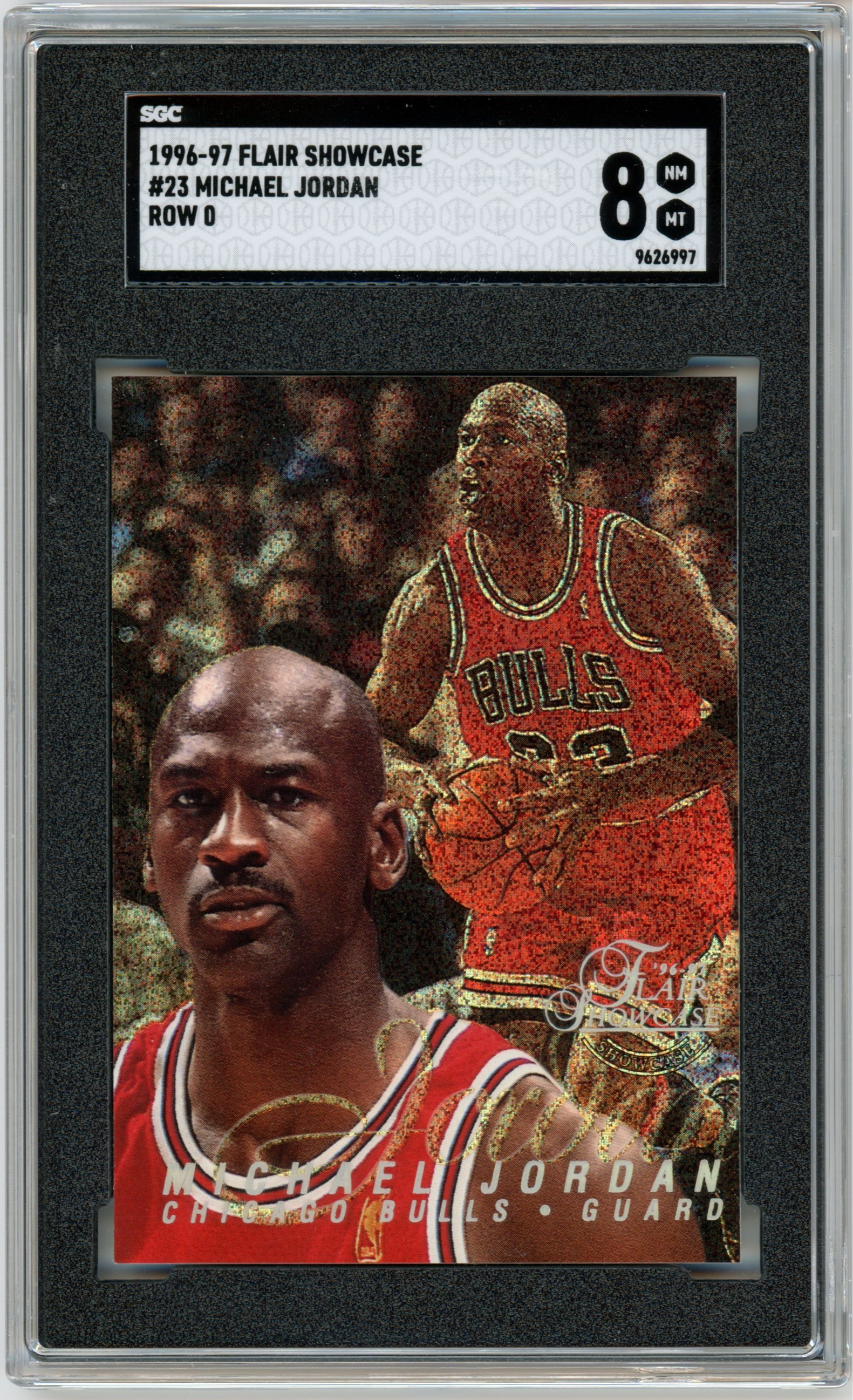 1996-97 Flair Showcase - Michael Jordan - Row 0