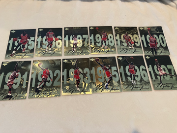 1998 Upperdeck Michael Jordan Gold Foil NBA Dreams