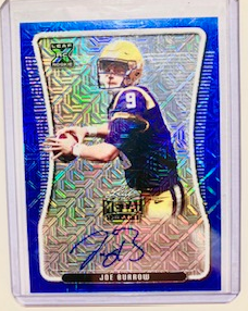2020 Leaf Metal - Joe Burrow RC Auto /15
