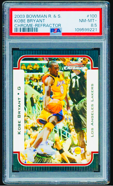 2003-04 Bowman Chrome Refractor PSA 8.5