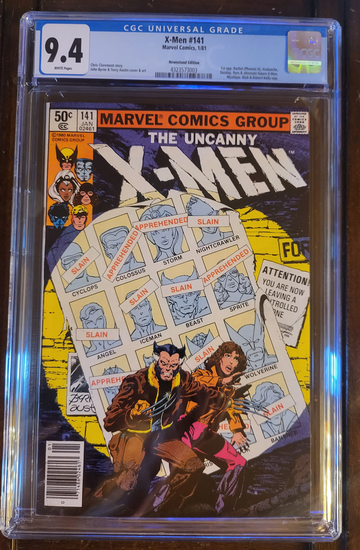 X-Men #141 CGC 9.4 Newsstand edition