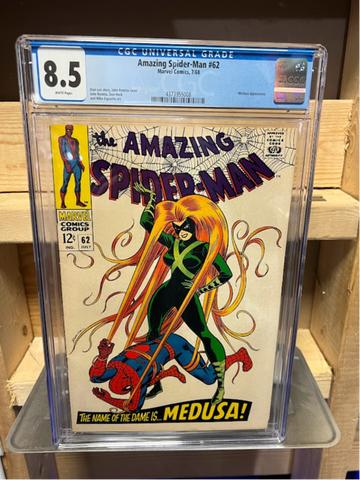 Amazing Spider-Man #62 CGC 8.5