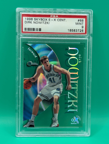 1998 Skybox E-X Century Dirk Nowitzki PSA 9