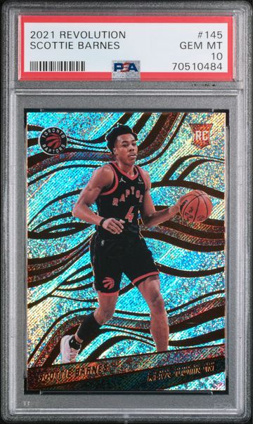 2021 Panini Revolution Scottie Barnes #145 PSA 10 Gem Rookie RC