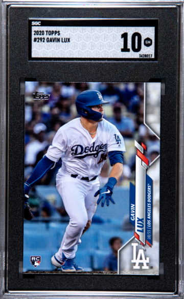 2020 Topps Gavin Lux #292 Rookie SGC 10