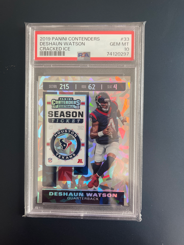 Deshaun Watson 2019 Panini Contenders Cracked Ice 15 / 23