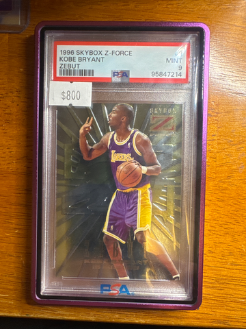 Kobe Bryant 1996-97 Skybox Z-Force Zebut Rookie