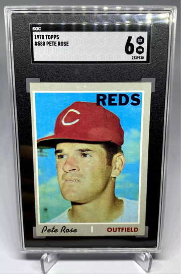 1970 Topps Pete Rose SGC 6