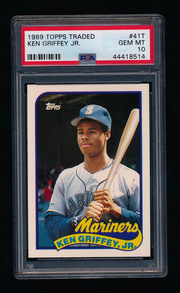 Ken Griffey Jr 1989 Topps Traded RC