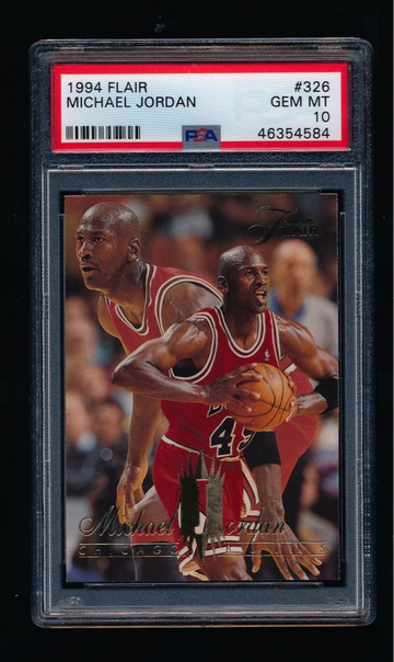 Michael Jordan 1994 Flair PSA 10