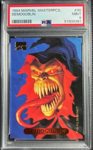  1994 Marvel Masterpieces #30 DEMOGOBLIN PSA 9 MINT