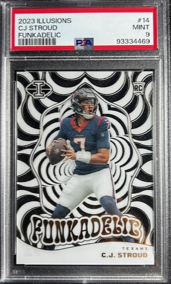 2023 Illusions CJ Stroud Rookie Funkadelic #14 Houston Texans RC PSA 9 Mint