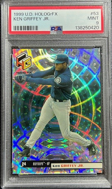 1999 Upper Deck HoloGrFX - Ken Griffey Jr #53 PSA 9 MINT Seattle Mariners