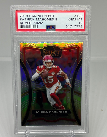 2019 Panini Select Silver Prizm PSA 10