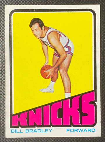 1972-73 Topps Basketball - Bill Bradley EX/NM New York Knicks #122
