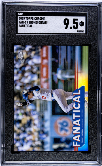 2025 Topps Chrome Shohei Ohtani Fanatical SGC 9.5
