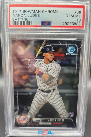 2017 Bowman Chrome Aaron Judge #56 ROOKIE NY YANKEES