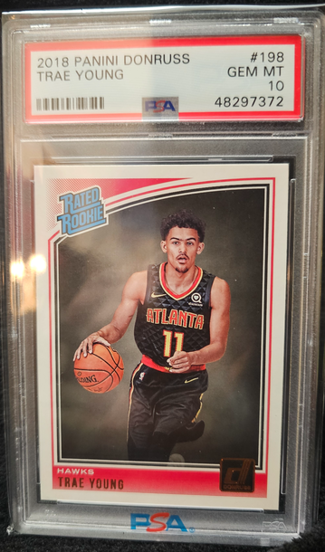 2018 Donruss Trae Young #198 PSA 10 RC