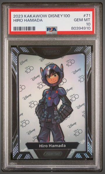 2023 Kakawow Phantom Disney 100 Years Wonder #71 Hiro Hamada Big Hero 6 PSA 10
