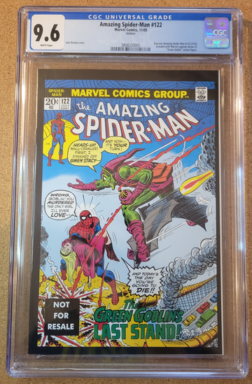 Amazing Spider-Man 122 Reprint CGC 9.6 White Pages