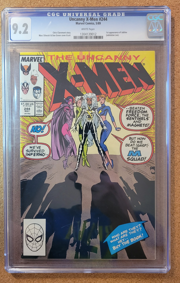Uncanny X-Men 244 CGC 9.2 1st Jubilee