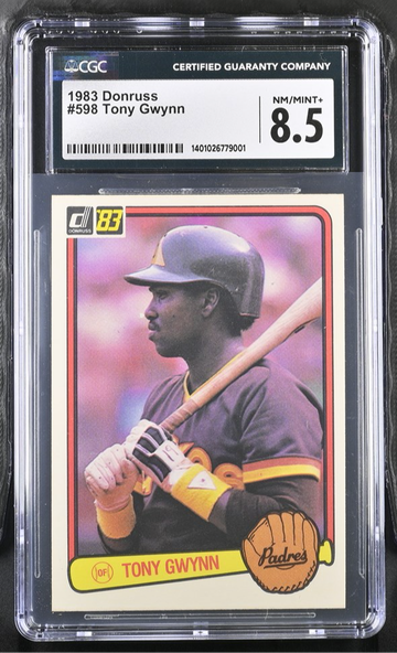 1983 Donruss #598 Tony Gwynn CGC 8.5