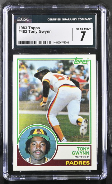 1983 Topps #482 Tony Gwynn CGC 7