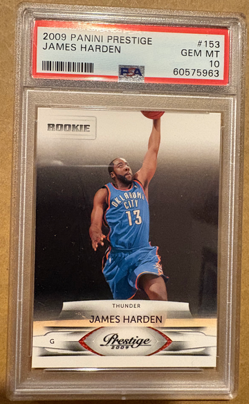 James Harden Panini Prestige#153 PSA 10
