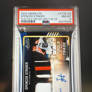 2022 Absolute Spencer Strider #TT2S-SS /75