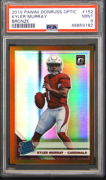 2019 Panini Donruss Optic Kyler Murray Bronze PSA 9