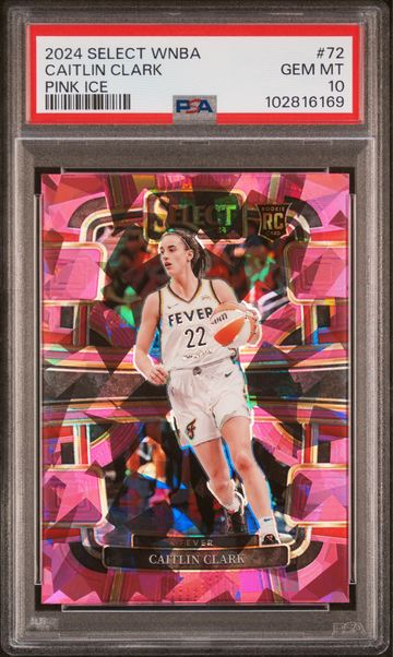 2024 Select WNBA Caitlin Clark Pink Ice #72