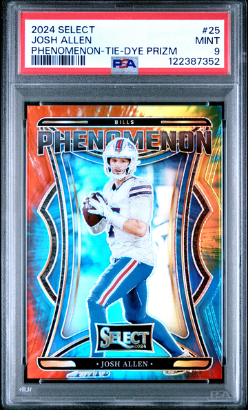 2024 Select Josh Allen Phenomenon Tie Dye Prizm