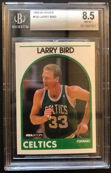 Larry Bird BGS 8.5 1989 NBA Hoops